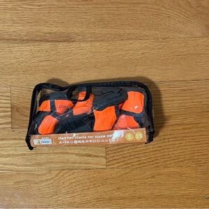 Orange and Black Pet Shoes